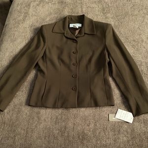 Jones New York Suit Jacket Size 4 Petite NWT